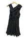Ulla Johnson Size 8 Black Cotton Sleeveless Waist tie Dress Black / 8