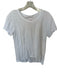 Wilt Size S White Cotton Short Sleeve Crew Neck Top White / S