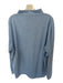 Peter Millar Light blue Cotton & Modal Blend Heathered Half Zip Men's Pullover Light blue / XL