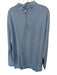 Peter Millar Light blue Cotton & Modal Blend Heathered Half Zip Men's Pullover Light blue / XL