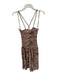Ulla Johnson Size 2 Burnt Orange Cotton Halter Twisted Rouched Maxi Dress Burnt Orange / 2