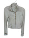 Lululemon Size 6 Off White Nylon Blend Gold Zipper Pockets Athletic Jacket Off White / 6