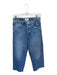 Agolde Size 27 Med Dark Wash Organic Cotton High Waist Wide Leg Raw Hem Jeans Med Dark Wash / 27