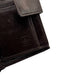 Fendi Brown Canvas & Leather Monogram Zucca Snap Button Close Coin pouch Wallets Brown