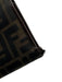 Fendi Brown Canvas & Leather Monogram Zucca Snap Button Close Coin pouch Wallets Brown