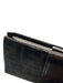 Fendi Brown Canvas & Leather Monogram Zucca Snap Button Close Coin pouch Wallets Brown