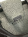 Tumi Gray Coated Canvas Leather trim Internal Compartments Multiple Pockets Bag Gray