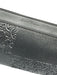 Salvatore Ferragamo Black Leather Embossed Zip Top Wristlet Pouch Bag Black