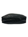 Chanel Black Leather Gold Tone Hardware Magnetic Snap Closure Quilted Detail Bag Black