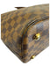 Louis Vuitton Brown Print Coated Canvas Damier Ebene Top Handle Tote Bag Brown Print / Medium