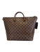 Louis Vuitton Brown Print Coated Canvas Damier Ebene Top Handle Tote Bag Brown Print / Medium