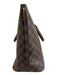 Louis Vuitton Brown Print Coated Canvas Damier Ebene Top Handle Tote Bag Brown Print / Medium