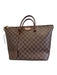 Louis Vuitton Brown Print Coated Canvas Damier Ebene Top Handle Tote Bag Brown Print / Medium