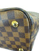 Louis Vuitton Brown Print Coated Canvas Damier Ebene Top Handle Tote Bag Brown Print / Medium
