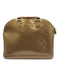 Louis Vuitton Beige Patent Leather Vernis Metallic Top Handle Alma Bag Beige / Medium