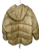 Stand Studio Size 36 Tan Nylon Goose Down Hood Puffer Full Zip Coat Tan / 36