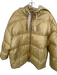 Stand Studio Size 36 Tan Nylon Goose Down Hood Puffer Full Zip Coat Tan / 36