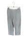 Adanola Size M Light Gray Cotton Elastic Waist Heathered Wide Leg Athletic Pants Light Gray / M