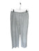 Adanola Size M Light Gray Cotton Elastic Waist Heathered Wide Leg Athletic Pants Light Gray / M