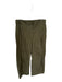 COS Size 12 Olive Green Cotton High Waist Balloon Leg Pants Olive Green / 12