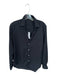 Frank & Eileen Size S Black Cotton Long Sleeve Button Down Raw Hem Top Black / S