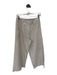 Frank & Eileen Size S Oatmeal Linen High Waist Elastic Waist Wide Leg Pants Oatmeal / S