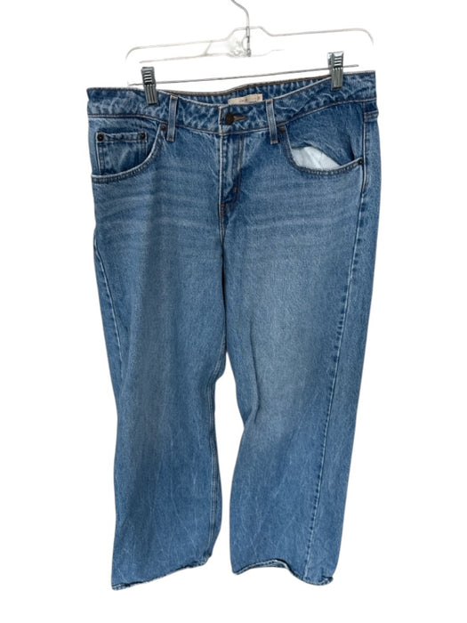 Levi's Size 31 Med Light Wash Cotton Low Rise Loose Fit Jeans Med Light Wash / 31