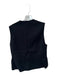 COS Size 8 Black Wool Sleeveless Button Detail Vest Black / 8