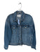 Rag & Bone Size L Med Dark Wash Cotton Long Sleeve Buttons Denim Jacket Med Dark Wash / L