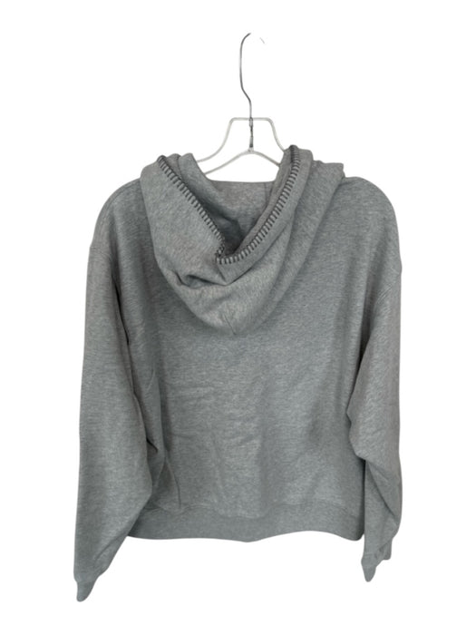 Gap x Madhappy Size M Gray Cotton Hood Logo Full Zip Athletic Jacket Gray / M