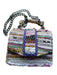 Belier Belier Multi Canvas Woven Snap Closure silver hardware Rope Purse Multi / Medium