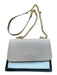 Coach White, Black & Brown Leather Color Block Gold Hardware Snap Closure Purse White, Black & Brown / Small