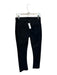 Mother Size 27 Black Cotton Blend Raw Hem Button Fly High Waist Jeans Black / 27