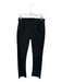 Mother Size 27 Black Cotton Blend Raw Hem Button Fly High Waist Jeans Black / 27