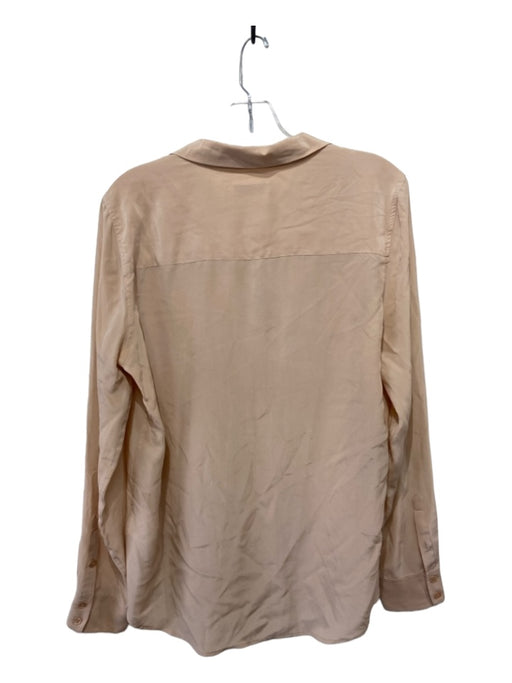Equipment Size L nude Silk Button Up Top nude / L