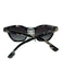 Burberry Black & Gray Acetate Tortoiseshell Case & Box Included Sunglasses Black & Gray