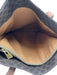 Celine Brown Coated Canvas Leather trim Open Top Bucket Shoulder Bag Brown