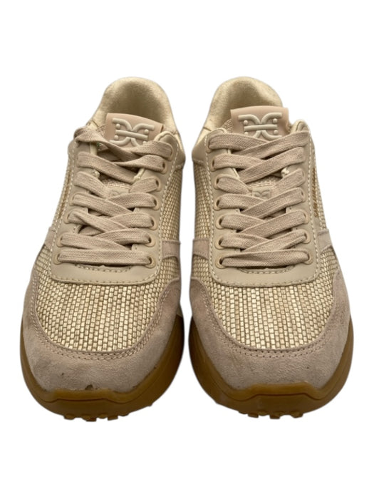 Sam Edelman Shoe Size 9.5 Beige, Brown, Gray Low Top Lace Up Sneakers Beige, Brown, Gray / 9.5