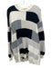 Show Me Your Mumu Size XS Cream, Black & Gray Cotton & Acrylic Knit Sweater Cream, Black & Gray / XS