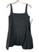 COS Size XS Black Polyester Sleeveless Square Neck Babydoll Patch Pocket Dress Black / XS