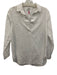 J. Crew Size XS White Linen & Cotton Long Sleeve Collar Top White / XS