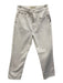 Madewell Size 23 White Cotton Straight Leg Jeans White / 23