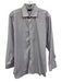 J Crew Size 16/33 White, Blue & Purple Cotton Slim Plaid Button Front Top White, Blue & Purple / 16/33