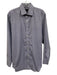 J Crew Size 16/33 White & Blue Cotton Slim Plaid Button Front Top White & Blue / 16/33