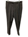 Banana Republic Size 32X30 Grey Wool & Acetate Zip & Hook Closure Trouser Pants Grey / 32X30