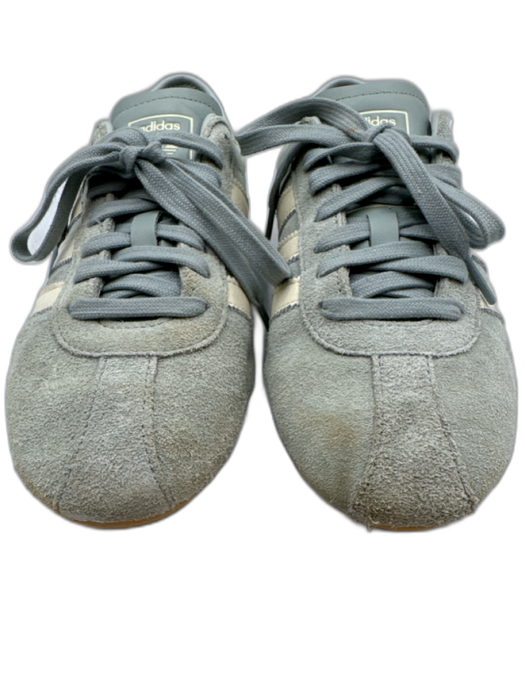 Adidas Shoe Size 8 Mint Green Suede toe lace up Low Top Shoes Mint Green / 8