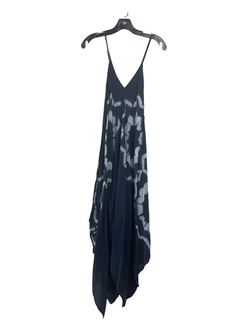 Roberta Roller Rabbit Size One Size Navy & white Tie Dye Spaghetti Strap Dress Navy & white / One Size