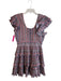 Sea New York Size 6 Pink, Blue & Multi Polyester Ruffle Sleeves Cutout Dress Pink, Blue & Multi / 6
