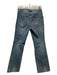 Pilcro Size 27 Med Dark Wash Cotton Flare Hem Jeans Med Dark Wash / 27