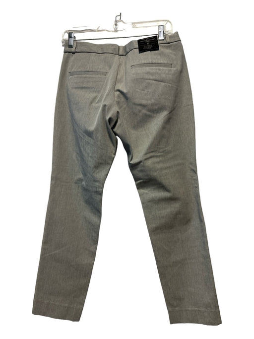 Banana Republic Size 4P Gray Viscose Cropped Trouser Pants Gray / 4P
